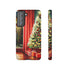 Christmas Tree in Cozy Holiday Home - Impact Resistant Phone Case Samsung Galaxy S21 FE Matte